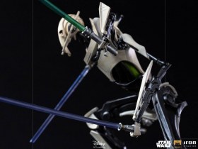 General Grievous Star Wars Deluxe BDS Art 1/10 Scale Statue by Iron Studios