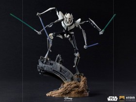 General Grievous Star Wars Deluxe BDS Art 1/10 Scale Statue by Iron Studios