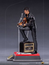 Comeback Special Elvis Presley Deluxe Art 1/10 Scale Statue by Iron Studios