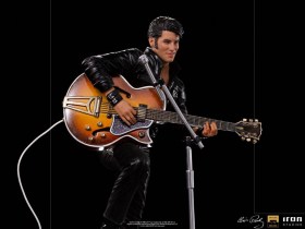 Comeback Special Elvis Presley Deluxe Art 1/10 Scale Statue by Iron Studios