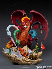 Tiamat Battle Dungeons & Dragons Demi Art 1/20 Scale Statue by Iron Studios