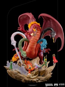 Tiamat Battle Dungeons & Dragons Demi Art 1/20 Scale Statue by Iron Studios