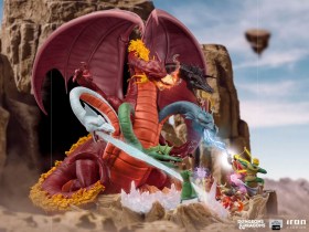Tiamat Battle Dungeons & Dragons Demi Art 1/20 Scale Statue by Iron Studios