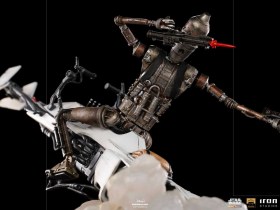 IG-11 & The Child Star Wars The Mandalorian Deluxe Art 1/10 Scale Statue by Iron Studios