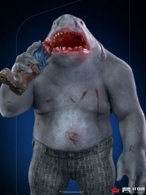 King Shark The Suicide Squad BDS Art 1/10 Scale Statue by Iron Studios