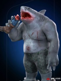 King Shark The Suicide Squad BDS Art 1/10 Scale Statue by Iron Studios