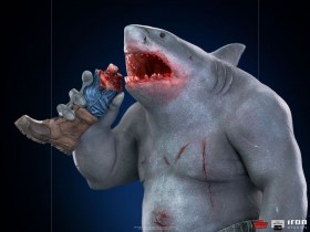 King Shark The Suicide Squad BDS Art 1/10 Scale Statue by Iron Studios