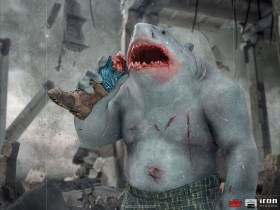 King Shark The Suicide Squad BDS Art 1/10 Scale Statue by Iron Studios