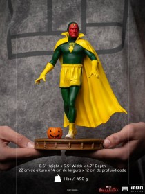 Vision Halloween Version WandaVision Art 1/10 Scale Statue by Iron Studios