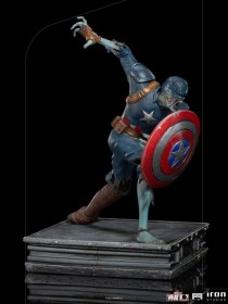 Captain America Zombie What If...? Art 1/10 Scale Statue by Iron Studios