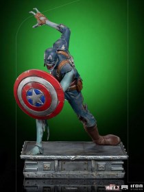 Captain America Zombie What If...? Art 1/10 Scale Statue by Iron Studios