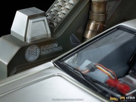 DeLorean Full Set Deluxe Back to the Future II Art 1/10 Scale Statues by Iron Studios