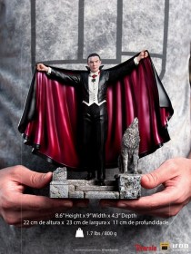 Dracula Universal Monsters Deluxe Art 1/10 Scale Statue by Iron Studios