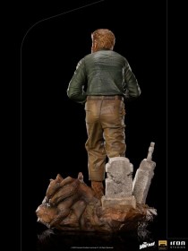 The Wolf Man Universal Monsters Deluxe Art 1/10 Scale Statue by Iron Studios