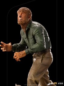 The Wolf Man Universal Monsters Deluxe Art 1/10 Scale Statue by Iron Studios