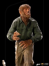 The Wolf Man Universal Monsters Deluxe Art 1/10 Scale Statue by Iron Studios