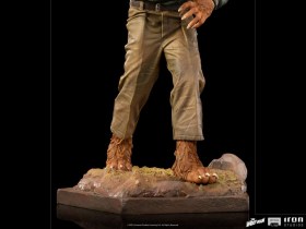 The Wolf Man Universal Monsters Art 1/10 Scale Statue by Iron Studios