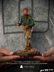 The Wolf Man Universal Monsters Art 1/10 Scale Statue by Iron Studios