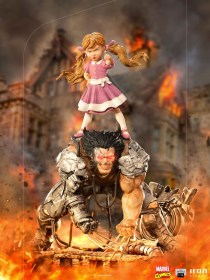 Albert & Elsie-Dee (X-Men) Marvel Comics BDS Art 1/10 Scale Statue by Iron Studios