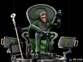 The Riddler DC Comics Deluxe Art 1/10 Scale Statue by Iron Studios