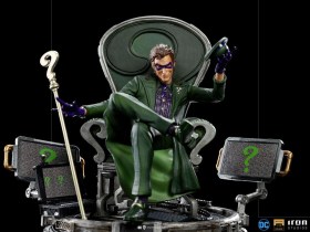 The Riddler DC Comics Deluxe Art 1/10 Scale Statue by Iron Studios