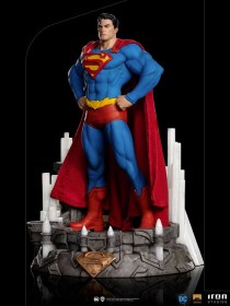 Superman Unleashed Deluxe DC Comics Art 1/10 Scale Statue by Iron Studios