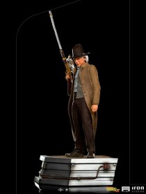 Doc Brown Back to the Future III Art 1/10 Scale Statue by Iron Studios