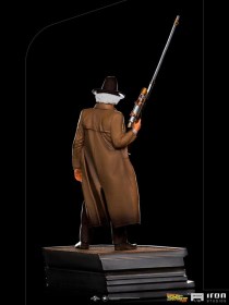 Doc Brown Back to the Future III Art 1/10 Scale Statue by Iron Studios