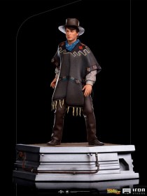 Marty McFly Back to the Future III Art 1/10 Scale Statue by Iron Studios