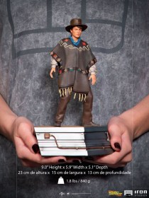 Marty McFly Back to the Future III Art 1/10 Scale Statue by Iron Studios