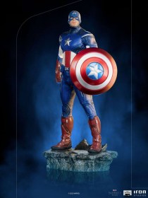 Captain America Battle of NY The Infinity Saga BDS Art 1/10 Scale Statue by Iron Studios