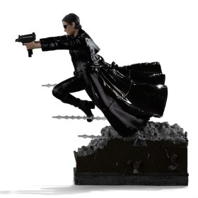 Trinity The Matrix Art 1/10 Scale Statue by Iron Studios