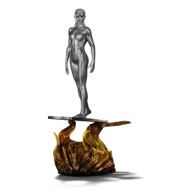 Silver Surfer Fantastic Four Art 1/10 Scale Statue by Iron Studios