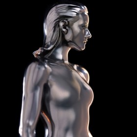 Silver Surfer Fantastic Four Art 1/10 Scale Statue by Iron Studios