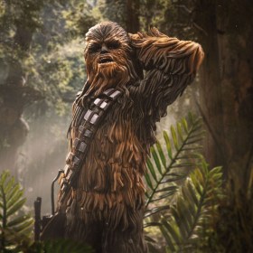 Chewbacca and Tokkat Star Wars Episode VI Art 1/10 Scale Statue by Iron Studios