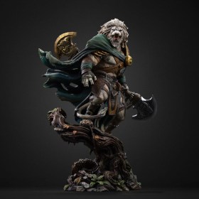 Ajani Goldmane Magic The Gathering Art 1/10 Scale Statue by Iron Studios