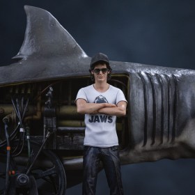 Steven Spielberg Jaws 50th anniversary Deluxe Art 1/10 Scale Statue by Iron Studios