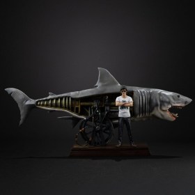 Steven Spielberg Jaws 50th anniversary Deluxe Art 1/10 Scale Statue by Iron Studios
