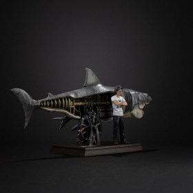 Steven Spielberg Jaws 50th anniversary Deluxe Art 1/10 Scale Statue by Iron Studios