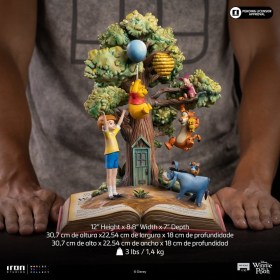 Winnie the Pooh and Friends (100th Anniversary) Disney Classics Deluxe Art 1/10 Scale Statue by Iron Studios