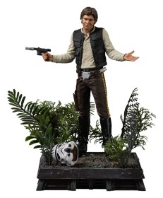 Han Solo (Episode VI) Star Wars Art 1/10 Scale Statue by Iron Studios