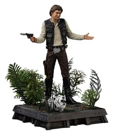 Han Solo (Episode VI) Star Wars Art 1/10 Scale Statue by Iron Studios