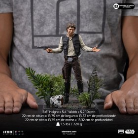 Han Solo (Episode VI) Star Wars Art 1/10 Scale Statue by Iron Studios