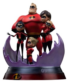 The Incredibles 1/10 Art Scale Diorama by Iron Studios