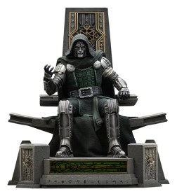 Doctor Doom on Throne Avengers Doomsday Art 1/10 Scale Statue by Iron Studios
