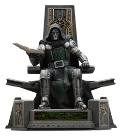 Doctor Doom on Throne Avengers Doomsday Art 1/10 Scale Statue by Iron Studios