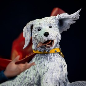 Supergirl & Krypto Supergirl (2026) Art 1/10 Scale Statue by Iron Studios