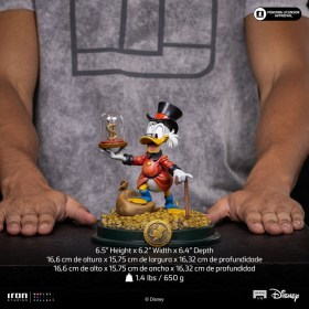 Uncle Scrooge McDuck Duck Tales Art 1/10 Scale Statue by Iron Studios