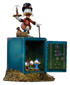Uncle Scrooge McDuck and Nephews Duck Tales Art 1/10 Scale Statue by Iron Studios