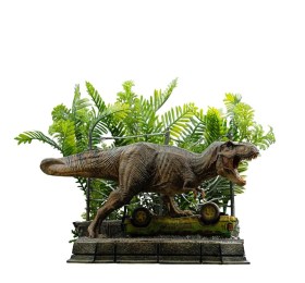 T-Rex Breakout Set A Jurassic Park Icons Statue by Iron Studios